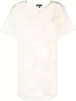 rag & bone сетчатое платье Alexa, нейтральный цвет