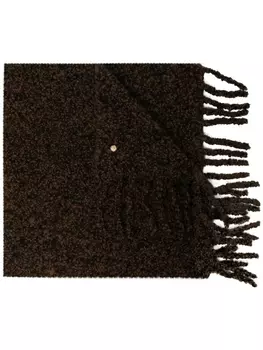 rag & bone шарф Sloane из букле, коричневый