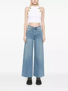 Rag & bone широкие джинсы, синий