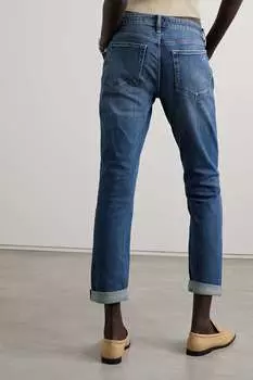 RAG & BONE укороченные джинсы-бойфренды Dre с заниженной талией, деним