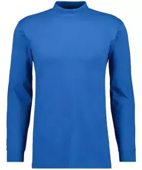 Ragman длинная рубашка, синий