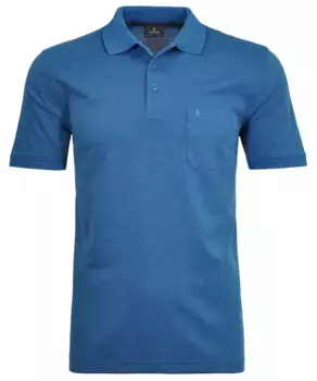 Ragman длинная рубашка, синий