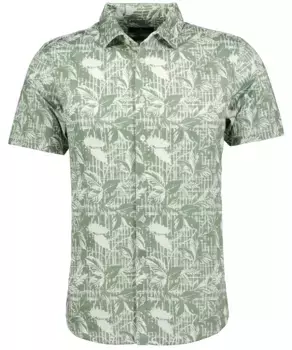 RAGMAN футболка на пуговицах, оливковый