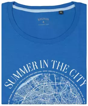 Ragman футболка, синий