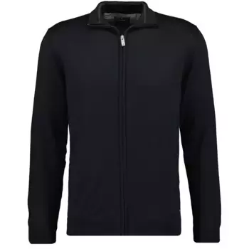 RAGMAN вязаная флисовая куртка, черный