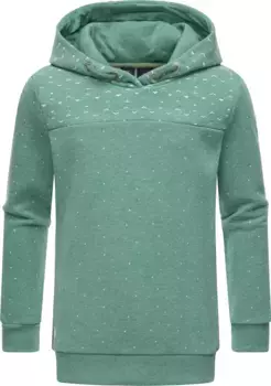 Ragwear Hoodie "Kristla Sweat", свитер для девочек с капюшоном и большим капюшоном, мятный