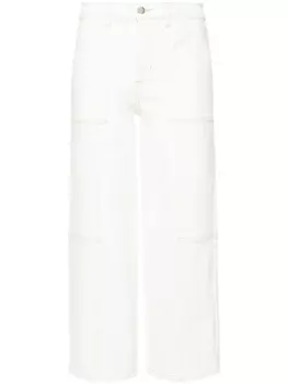 Rails укороченные джинсы Getty средней посадки, нейтральный цвет