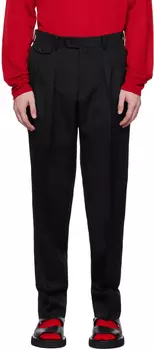 RAINMAKER KYOTO Черные брюки со складками