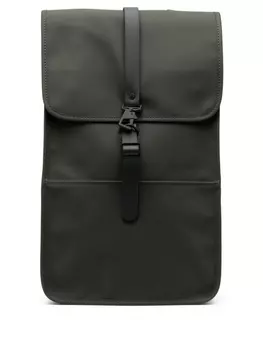 Rains большой рюкзак с откидным клапаном, зеленый