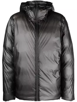 Rains Kevo waterproof hooded puffer jacker, серый