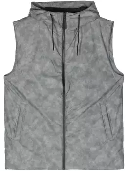 Rains непромокаемый жилет Lohja с капюшоном, серый