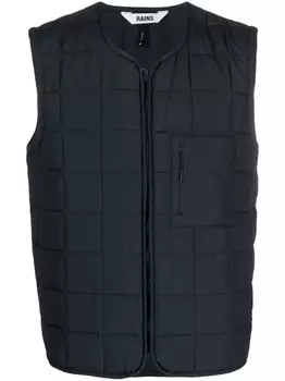 Rains стеганый жилет Liner, синий