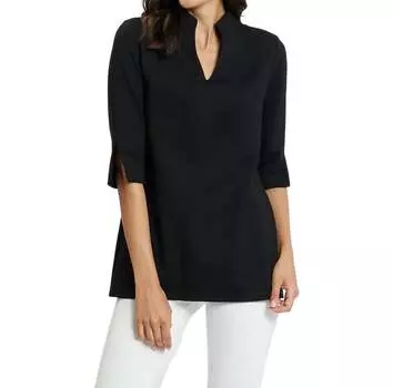 Райан Понте Топ в черном цвете JUDE CONNALLY