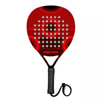 Ракетка для падель-тенниса Sport-Thiemeera1, красная, красный