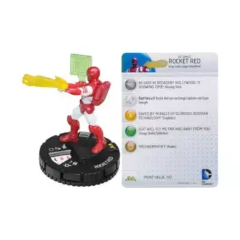 Ракетно-красный #035, DC HeroClix - Batman - Singles