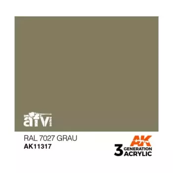 RAL 7027 Грау, 3rd Gen Acrylic - AFV