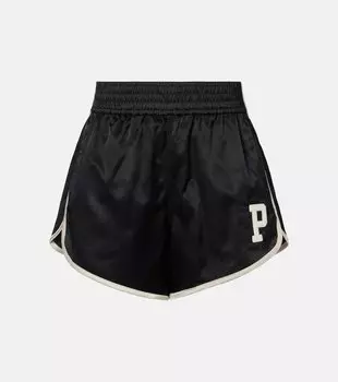Ралли шорты из сатина с хлопком Polo Ralph Lauren, Polo Black