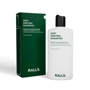 Ralls, Anti-Greying Shampoo, Шампунь против седины, 175мл Inna