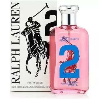 Ralph Lauren Big Pony Pink 2 100 мл - Туалетная вода-спрей без коробки женские духи