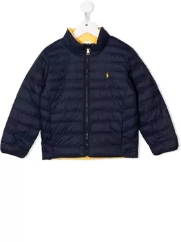 Ralph Lauren бомбер Terra с вышитым логотипом, синий