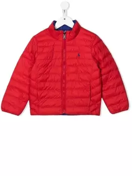 Ralph Lauren бомбер Terra с вышитым логотипом, синий