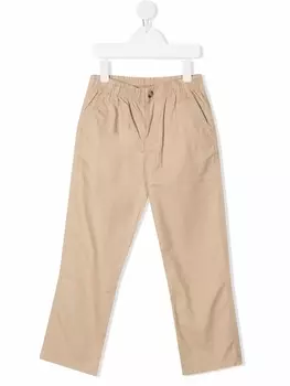 Ralph Lauren брюки чинос с эластичным поясом, нейтральный цвет