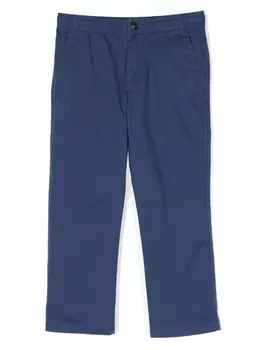 Ralph Lauren брюки чинос с эластичным поясом, синий