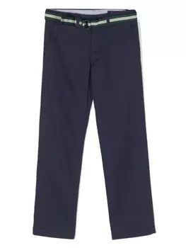 Ralph Lauren брюки чинос с поясом, синий