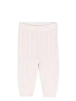 Ralph Lauren брюки фактурной вязки, розовый