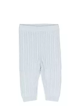 Ralph Lauren брюки фактурной вязки, синий