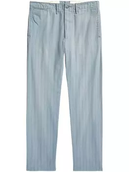 Ralph Lauren брюки в тонкую полоску, синий