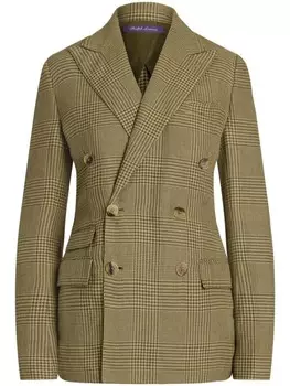 Ralph Lauren Collection блейзер Richie Glen, зеленый