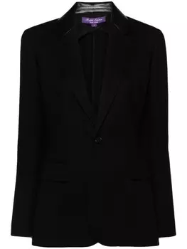 Ralph Lauren Collection блейзер со шнуровкой, черный