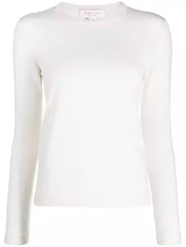 Ralph Lauren Collection cashmere crew-neck jumper, нейтральный цвет