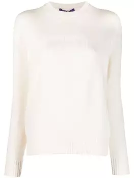 Ralph Lauren Collection джемпер с логотипом, белый