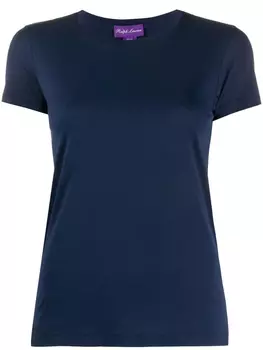 Ralph Lauren Collection футболка кроя слим с круглым вырезом, синий