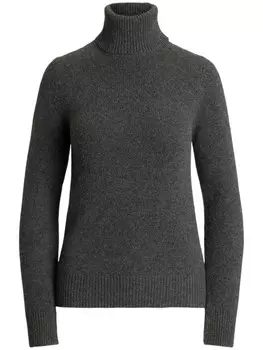 Ralph Lauren Collection кашемировый свитер с высоким воротником, серый