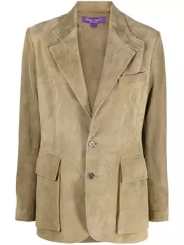 Ralph Lauren Collection однобортный блейзер Preston, зеленый