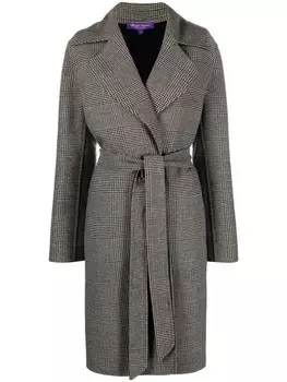 Ralph Lauren Collection пальто Cameo с поясом, черный