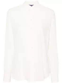 Ralph Lauren Collection рубашка из шелковицы Hailey, белый