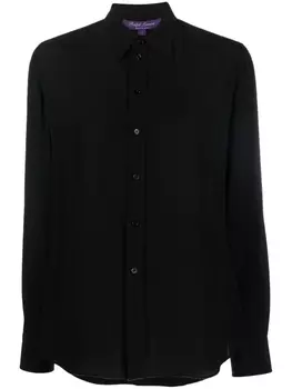 Ralph Lauren Collection рубашка на пуговицах, черный