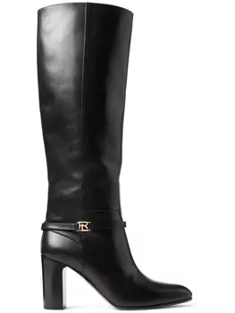 Ralph Lauren Collection сапоги Raygan 75 с заостренным носком, черный