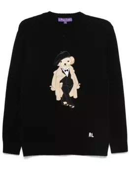 Ralph Lauren Collection свитер Polo Bear, черный