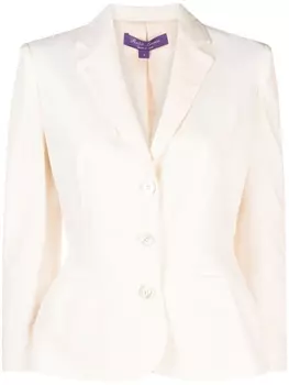 Ralph Lauren Collection твиловый блейзер Elitsa, нейтральный цвет