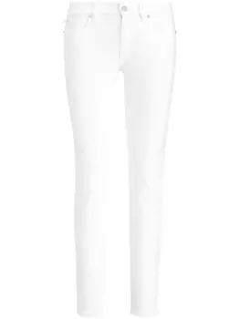 Ralph Lauren Collection узкие джинсы с заниженной талией, белый