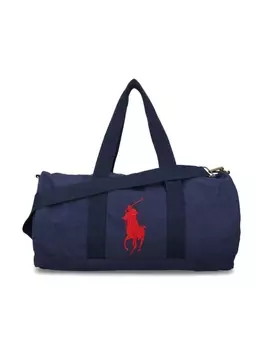 Ralph Lauren дорожная сумка с вышивкой Polo Pony, синий