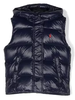 Ralph Lauren дутый жилет, синий