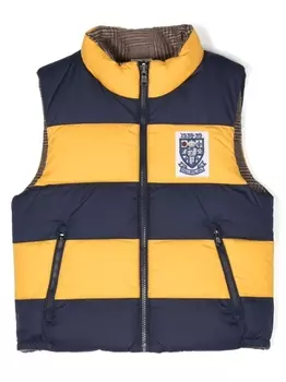 Ralph Lauren двусторонний дутый жилет, синий