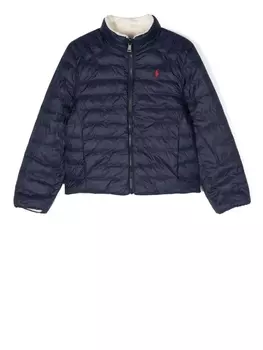 Ralph Lauren двусторонний пуховик, белый