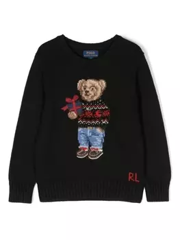 Ralph Lauren джемпер Polo Bear, черный